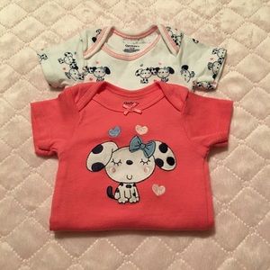 🎀Gerber Puppy Bodysuits